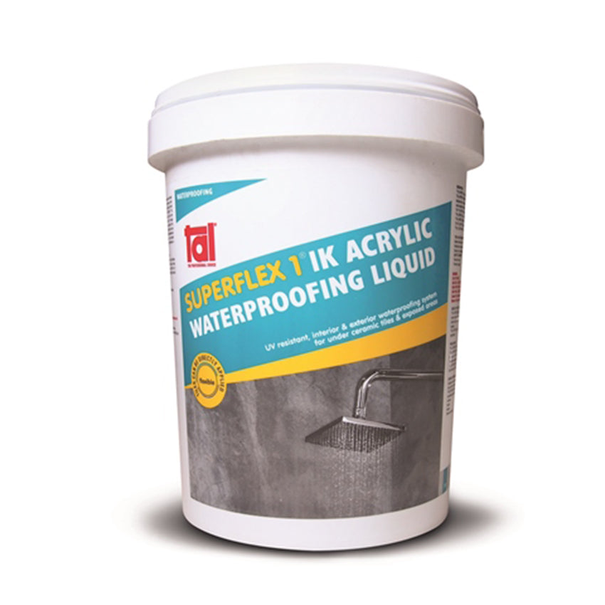Tal Superflex Watersealant 25l Grey