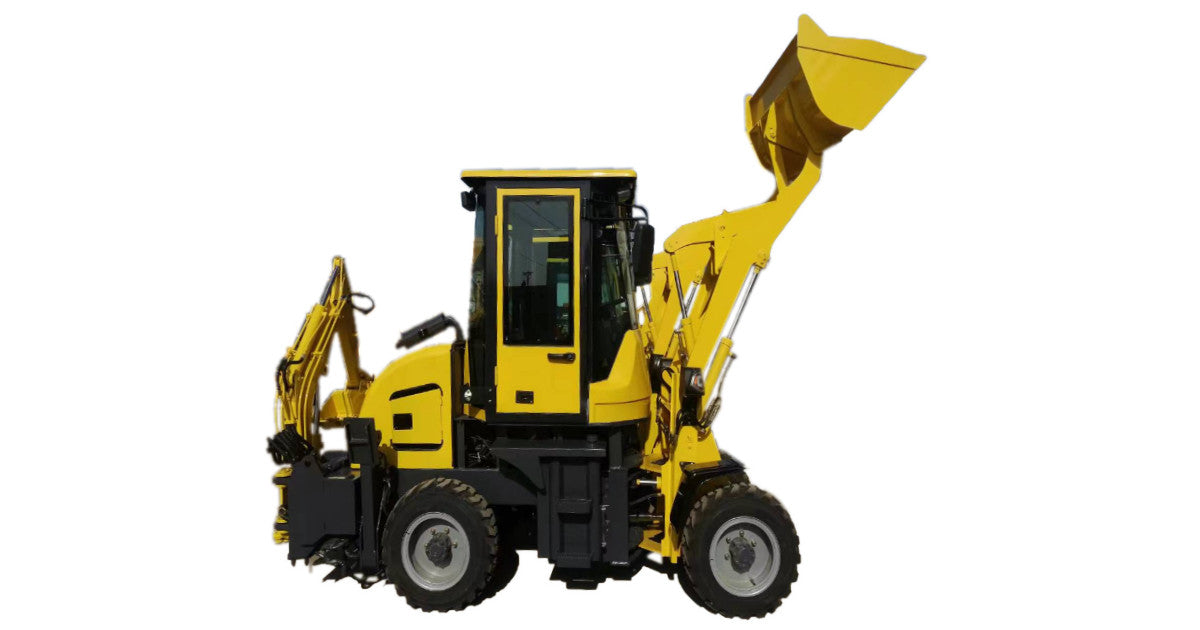 TLB Tractor Loader Backhoe ZL0812 4x4 Articulated