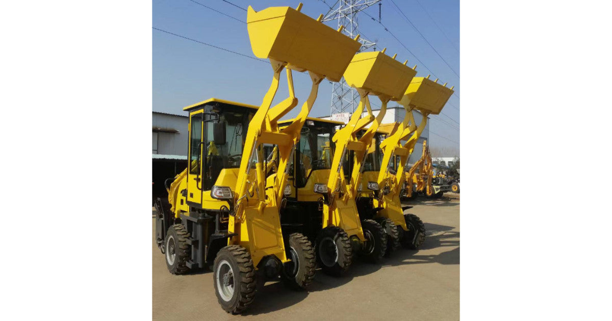 TLB Tractor Loader Backhoe ZL0812 4x4 Articulated