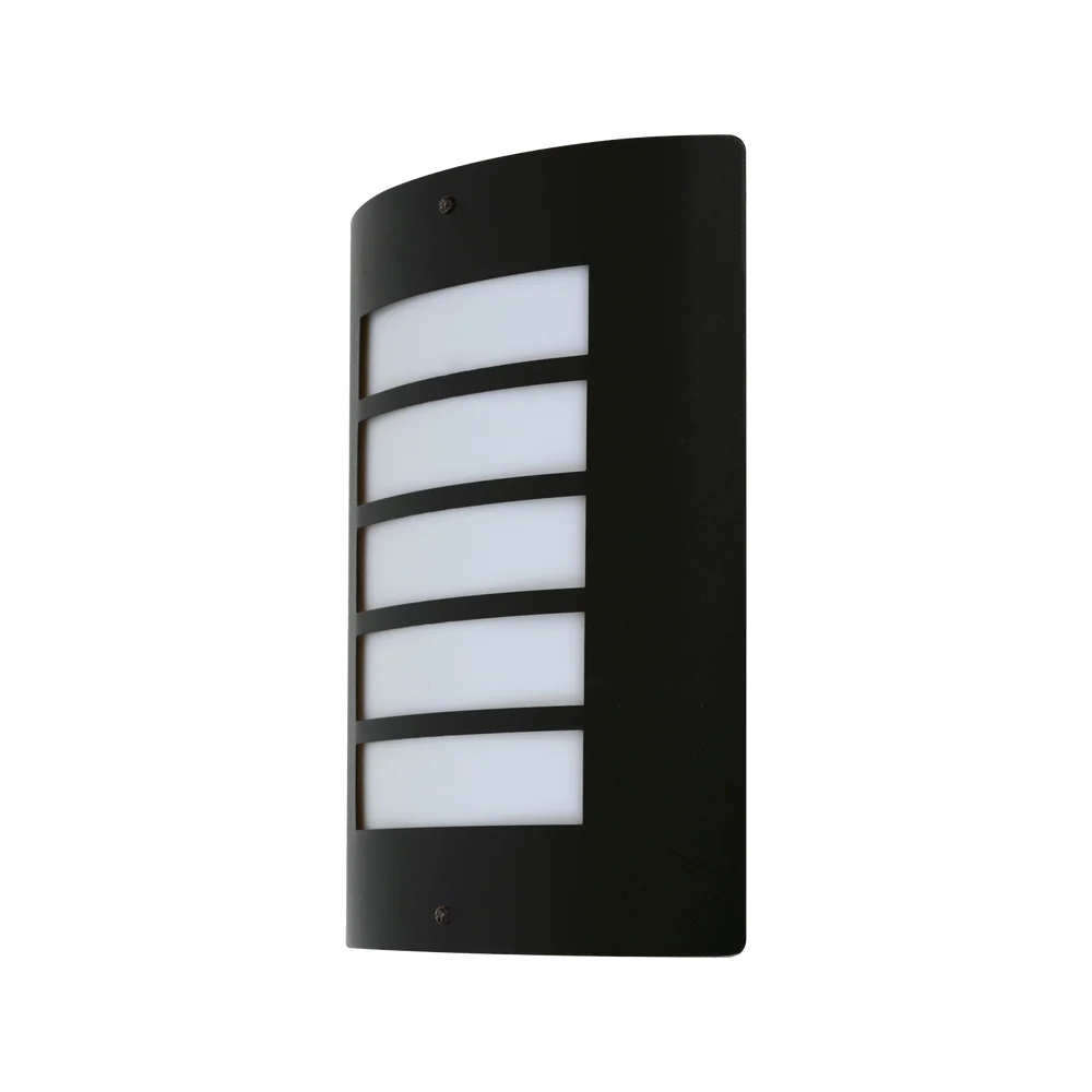 Todd Sanded Black Outdoor Wall Light