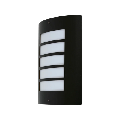 Todd Sanded Black Outdoor Wall Light
