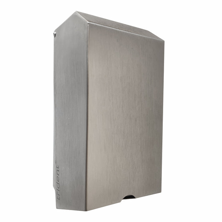 Trident 800ml Stainless Steel Manual Soap Dispenser