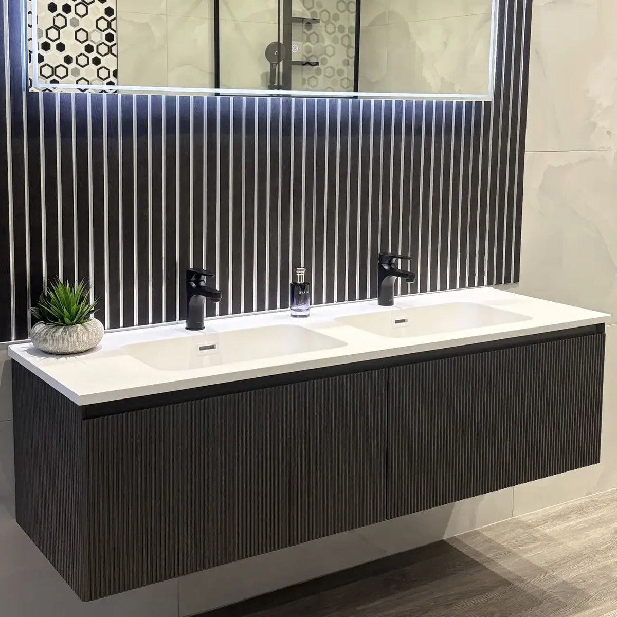 Ultima Belgium Dark Grey Vanity 1500