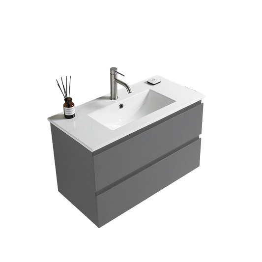 Vanity Metro 750 Grey (765 x 470 x 496mm) (NEW)