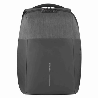 Volkano Deux Series 15.6" Laptop Backpack - Black/Charcoal