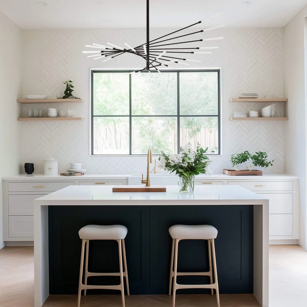Voguing Black 50W CCT LED Pendant