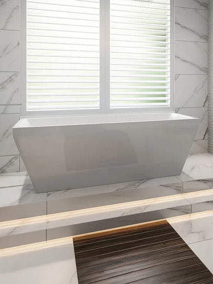 Betta Baths Trilogy White Acrylic Freestanding Bath 1682 x 782 x 603mm