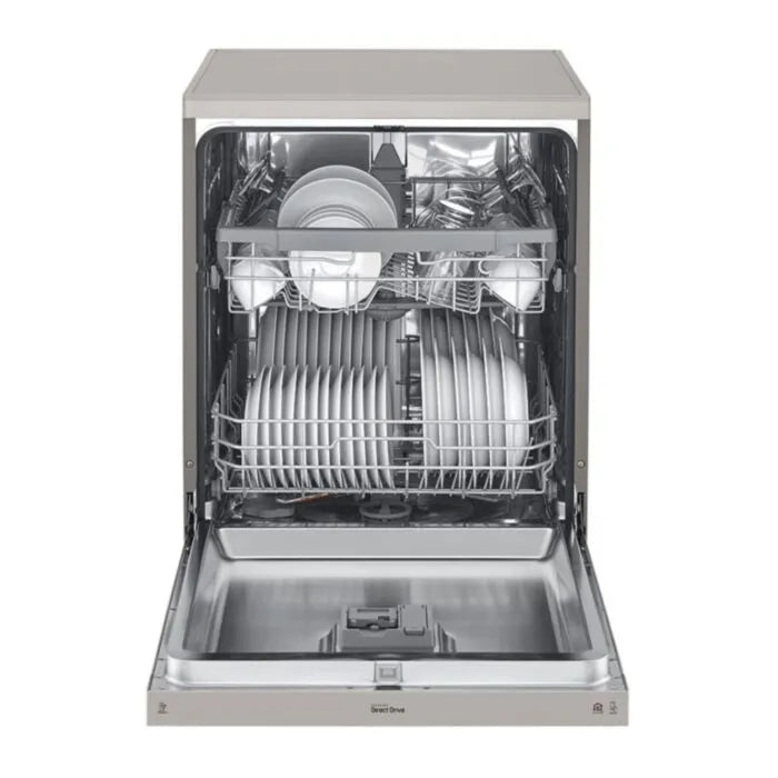 LG 14Pl Platinum Silver QuadWash Dishwasher - DFB512FP