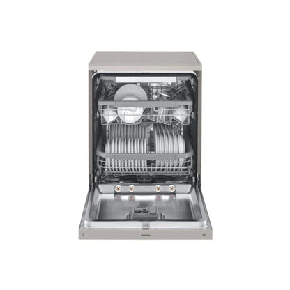 LG 14Pl Platinum Silver QuadWash™ Steam Dishwasher - DFB425FP