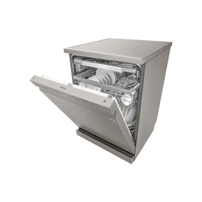 LG 14Pl Platinum Silver QuadWash™ Steam Dishwasher - DFB425FP
