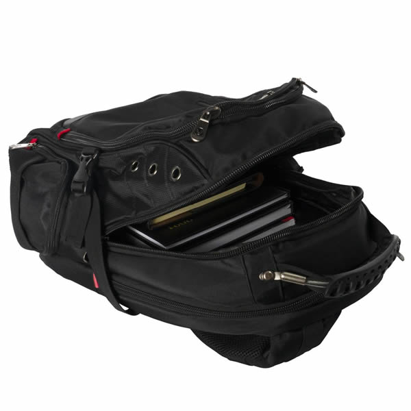 Volkano 15.6" Tough Series Backpack VB-VL-1017-BLK