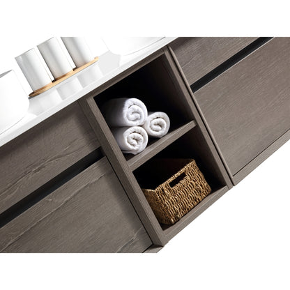 Sofia Highveld Oak Vanity 1500+slab/shelf Excl (tbd)