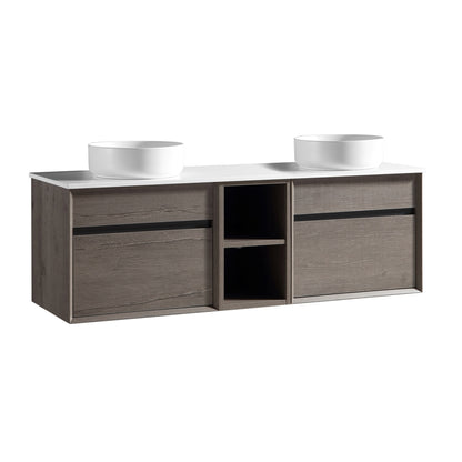 Sofia Highveld Oak Vanity 1500+slab/shelf Excl (tbd)