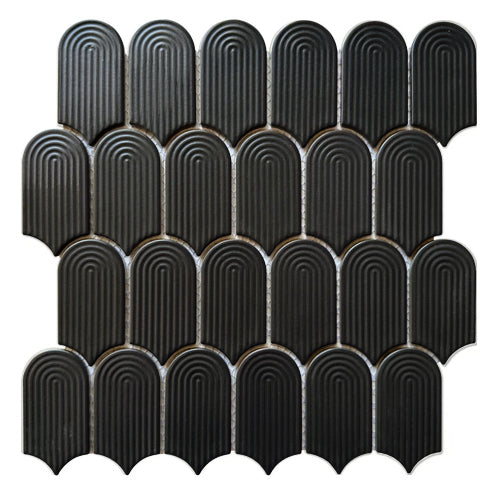 Mosaic CW Fan Black Glossy