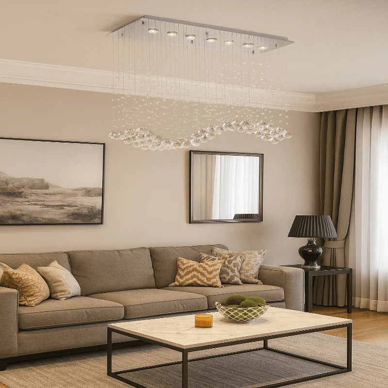 Bright Star Lighting Chandelier CH236/6 Crystal