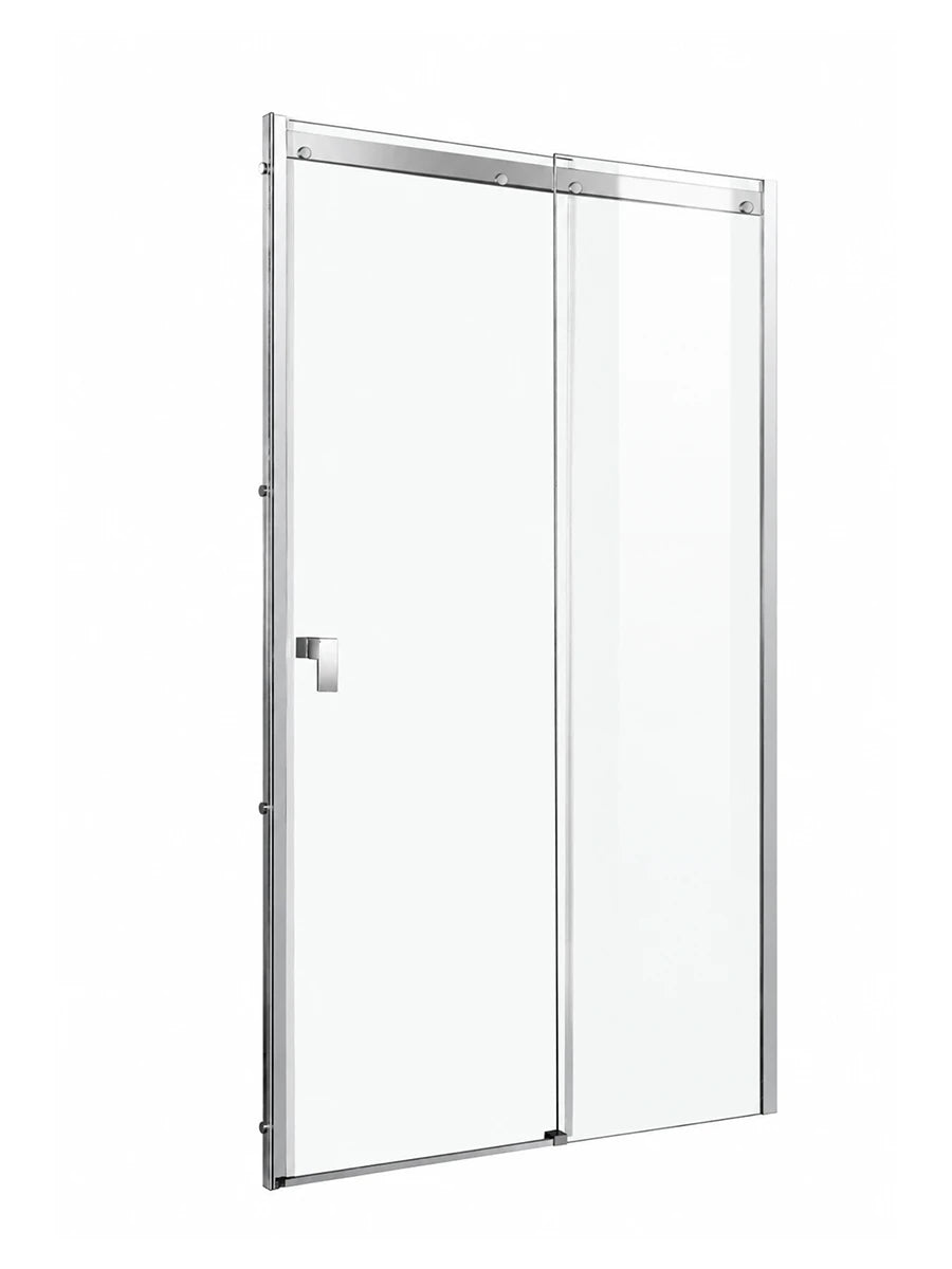 Shower Sliding Door With Chrome Frame 1210 x 2000mm