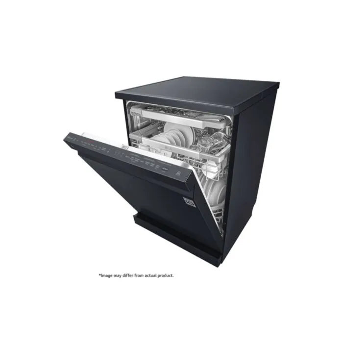 LG 14Pl Matte Black QuadWash Steam Dishwasher - DFB325HM