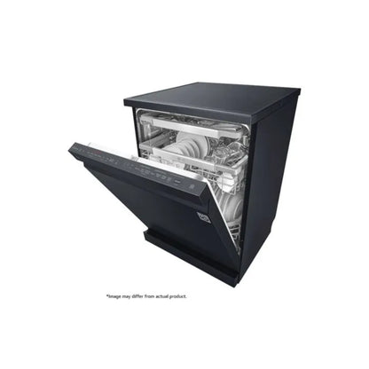 LG 14Pl Matte Black QuadWash Steam Dishwasher - DFB325HM