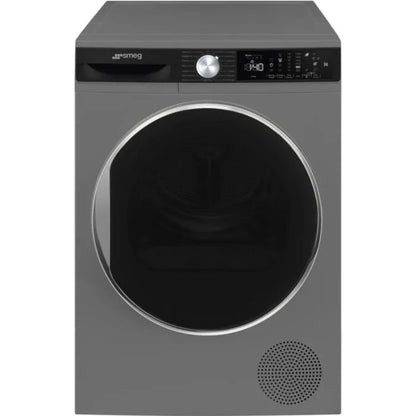 Smeg 9kg Dark Inox Free Standing Tumble Dryer - D3T9XSA