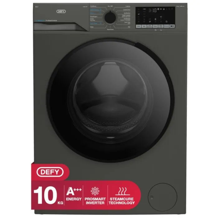 Defy 10kg Manhatten Grey Front Loader Washing Machine - DAW397