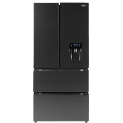 Defy 492Lt Boutique Noire French Door Fridge - DFF440