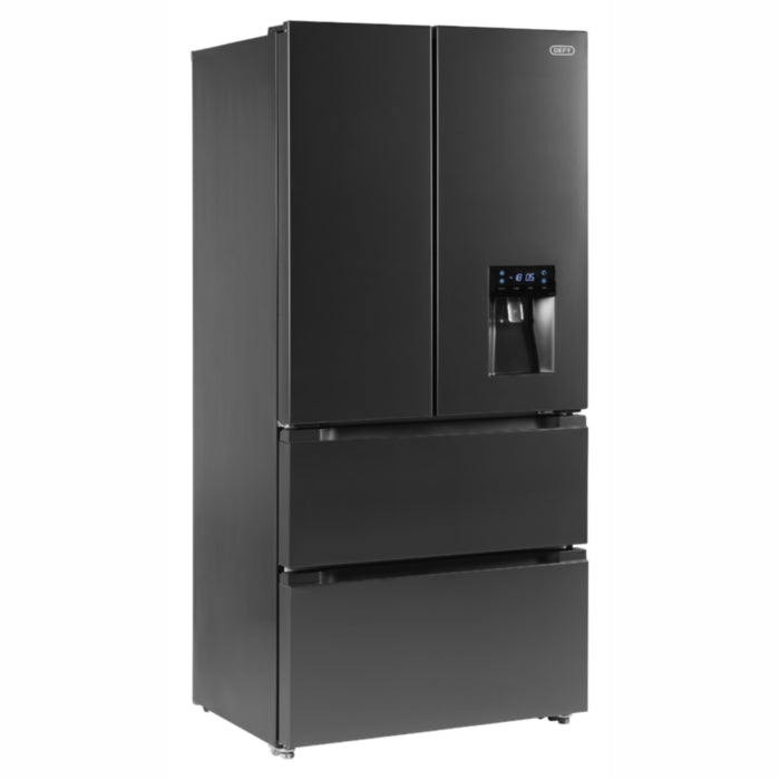 Defy 492Lt Boutique Noire French Door Fridge - DFF440