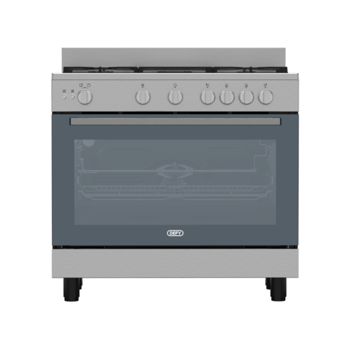 Defy 90cm Inox Full Gas Stove - DGS90G