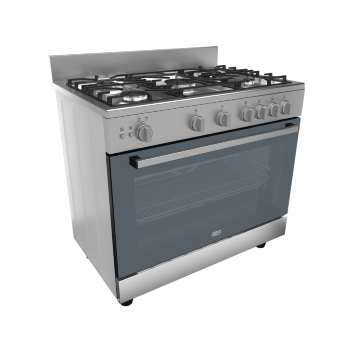 Defy 90cm Inox Full Gas Stove - DGS90G