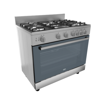Defy 90cm Inox Full Gas Stove - DGS90G