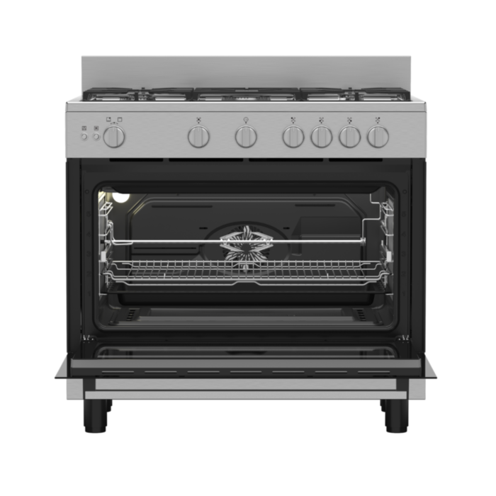 Defy 90cm Inox Full Gas Stove - DGS90G