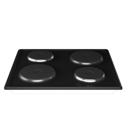Defy 60cm Black Solid Electric Hob - DHD332