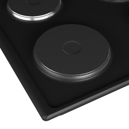 Defy 60cm Black Solid Electric Hob - DHD332