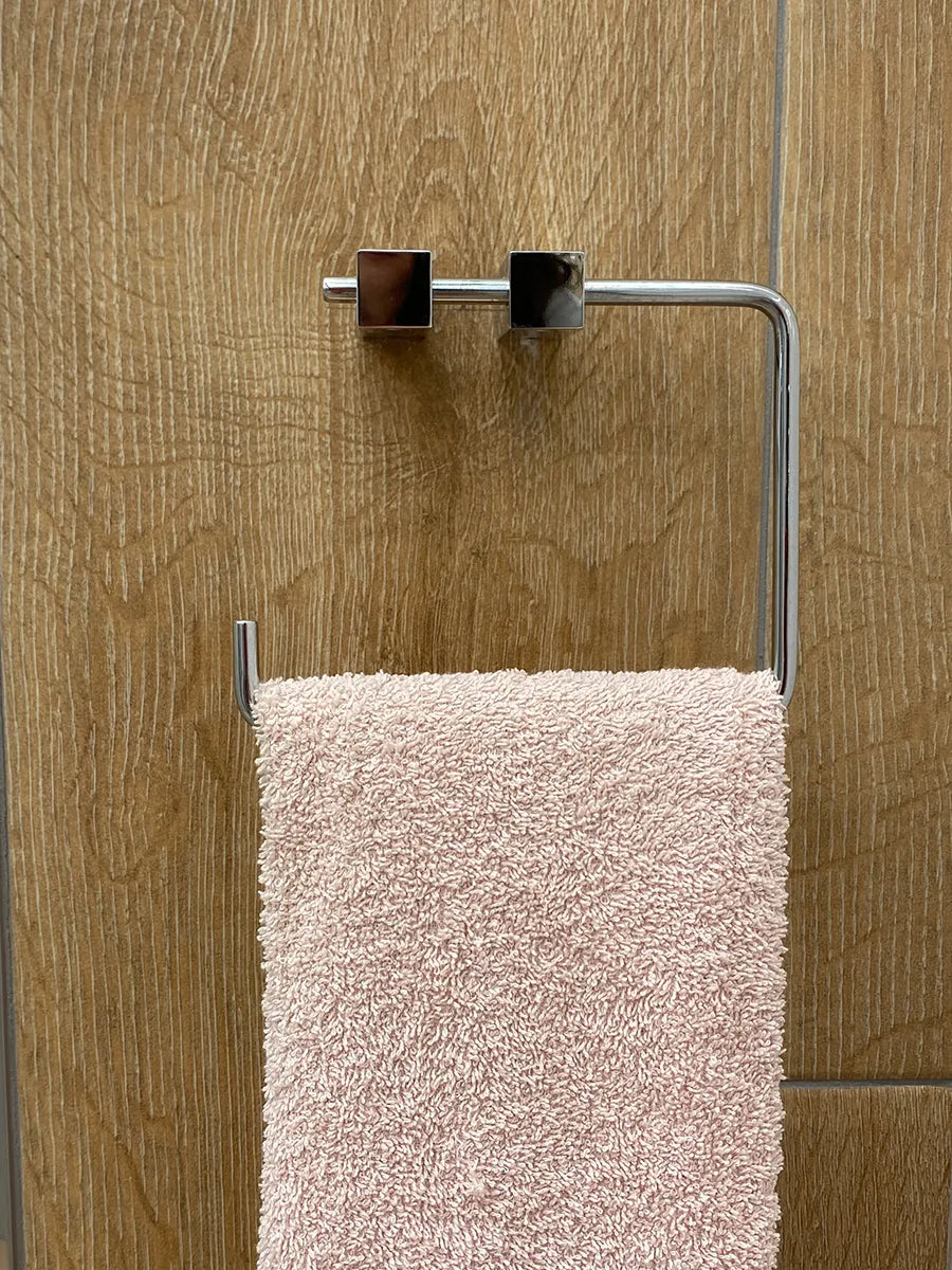 Alpha Chrome Hand Towel Ring