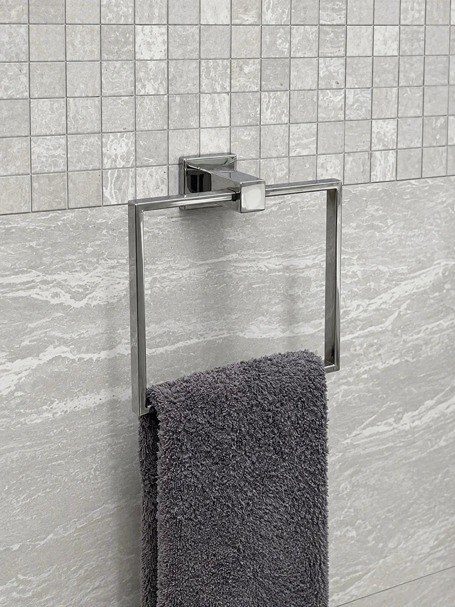 Aston Stainless Steel Towel Ring