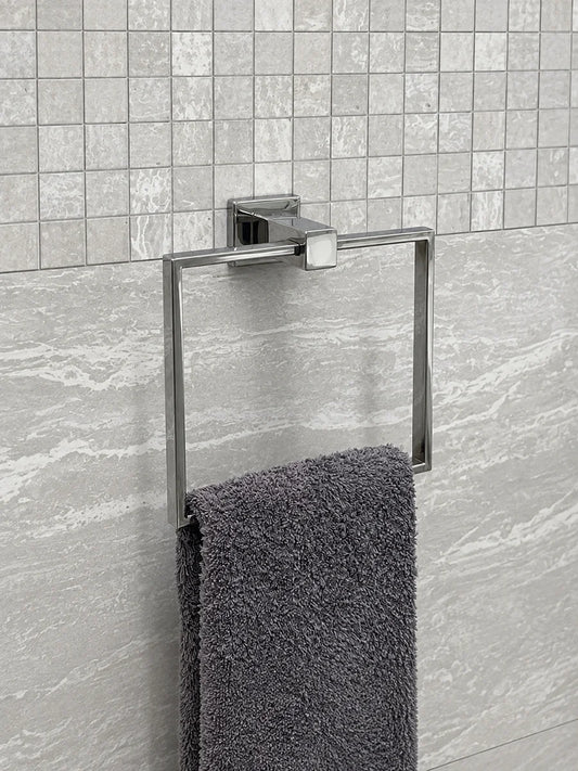 Aston Stainless Steel Towel Ring