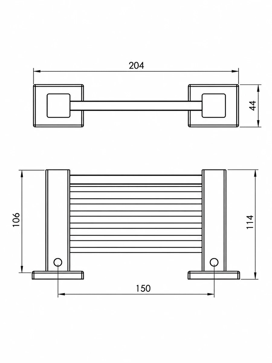 Aston Stainless Steel Small Soap Rack
