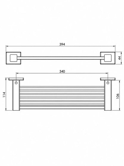 Aston Stainless Steel Large Soap Rack