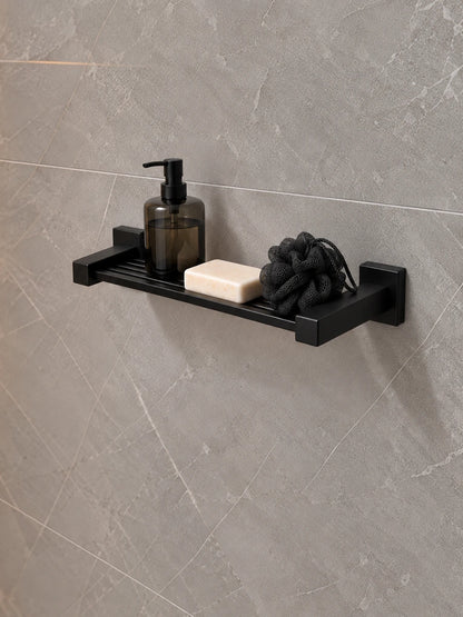 Aston Black Large Soap Rack