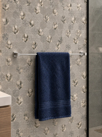 Aston Single Stainless Steel Towel Rail
