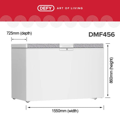 Defy 481L White MultiMode Eco Chest Freezer - DMF456