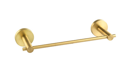 Finesse Matt Gold Single Towel Rail 250mm