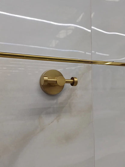Finesse Matt Gold Double Robe Hook