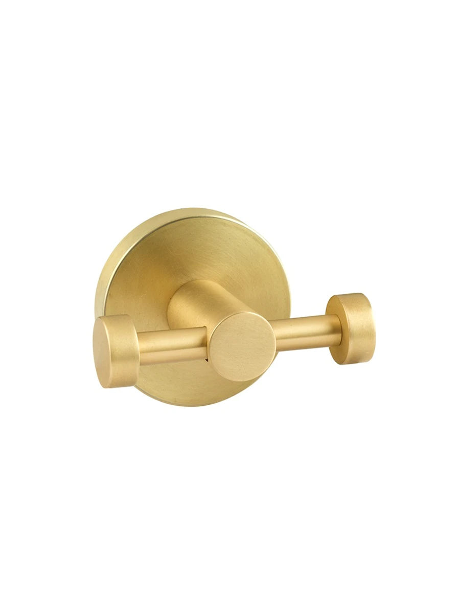 Finesse Matt Gold Double Robe Hook