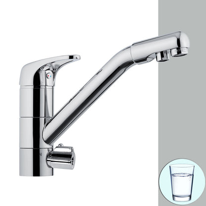 Daniel Mini Sink Mixer Dual Outlet (TBD)