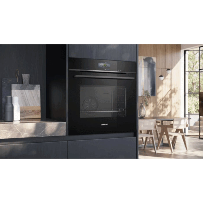Siemens 60cm Black IQ700 Built-In Oven - HB736G1B1