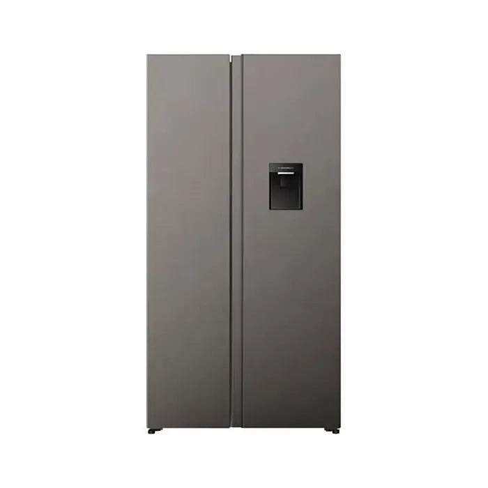 Hisense 541l Titanium Silver Side By Side Refrigerator - H680SIT-WD