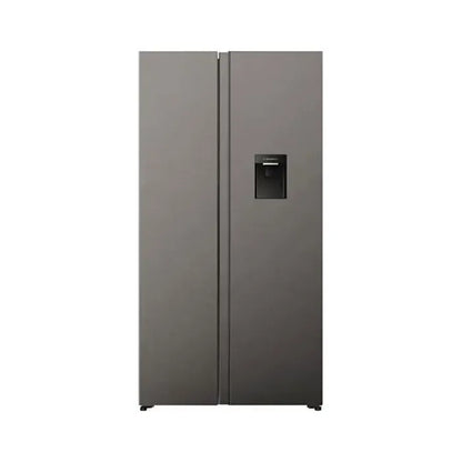 Hisense 541l Titanium Silver Side By Side Refrigerator - H680SIT-WD