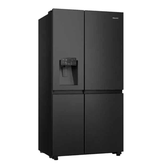 Hisense Side by Side Black 601lt Refrigerator - H780SB-IDL