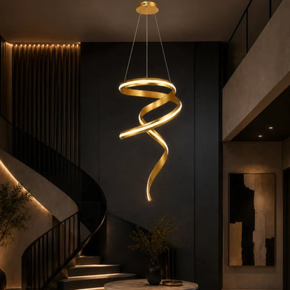 Cygnet LED Pendant Light in Gold