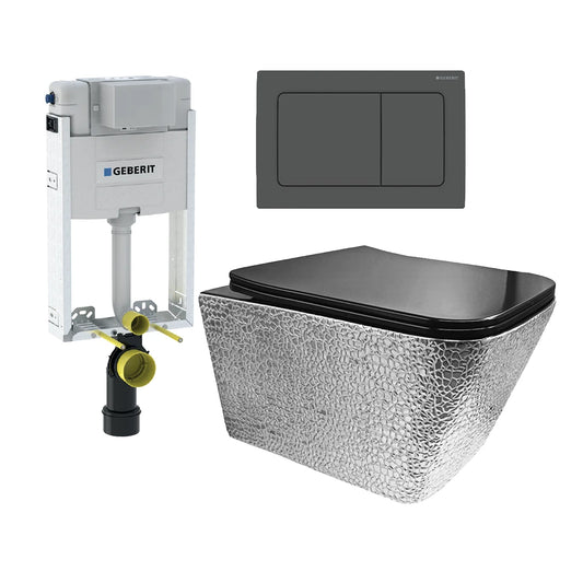 Geberit & Falvio Kombo Platinum W/h Pan & Alpha 30 Matt Black (TBD)